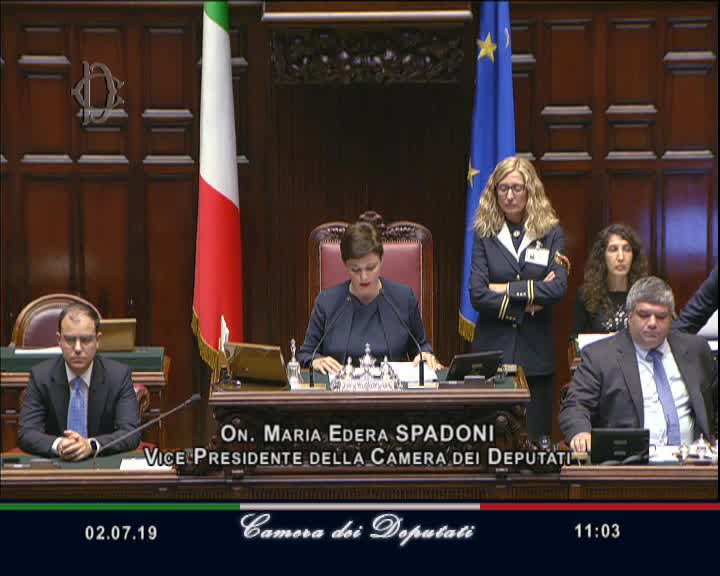 Segui la diretta AULA, Seduta 201 - Esame delle modifiche al codice penale in materia di ingiusta detenzione su webtv.camera.it