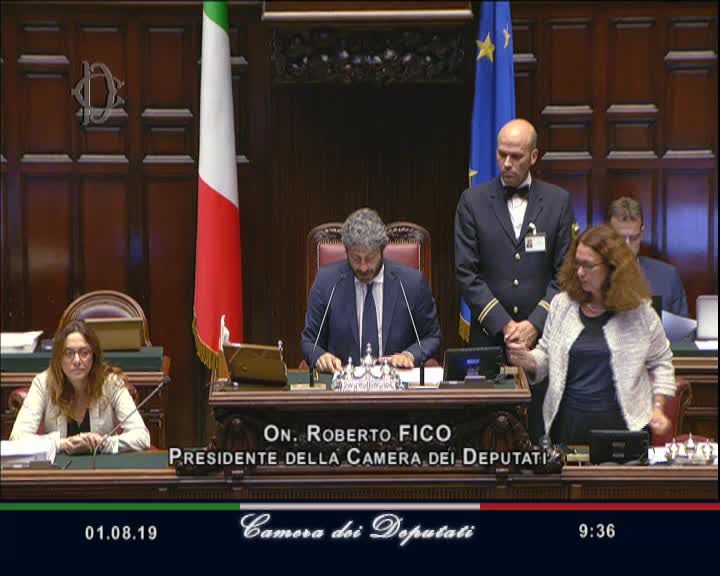 Segui la diretta AULA, Seduta 220 - Via libera al bilancio della Camera su webtv.camera.it