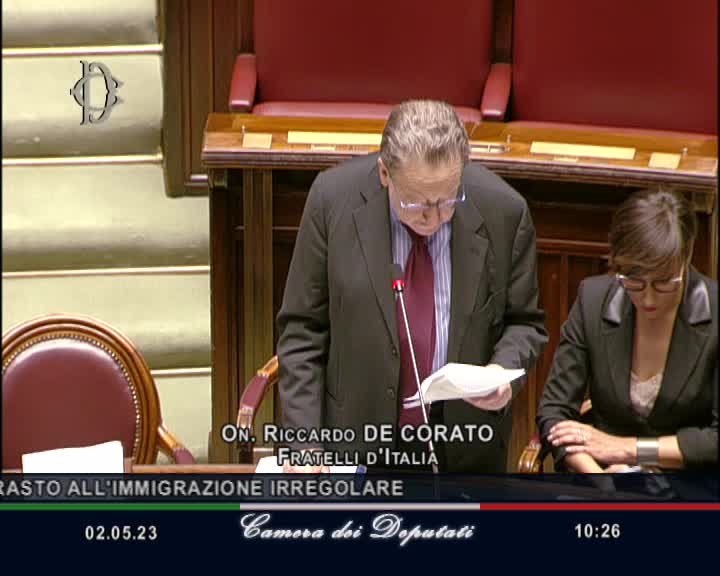 Segui la diretta AULA, Seduta 95 - Decreto flussi migratori, il Governo pone la fiducia su webtv.camera.it