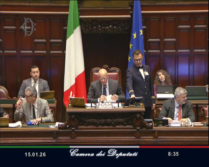 Segui la diretta AULA, Seduta 594 - Approvate Comunicazioni Crosetto su Ucraina e Decreto Transizione 5.0 su webtv.camera.it