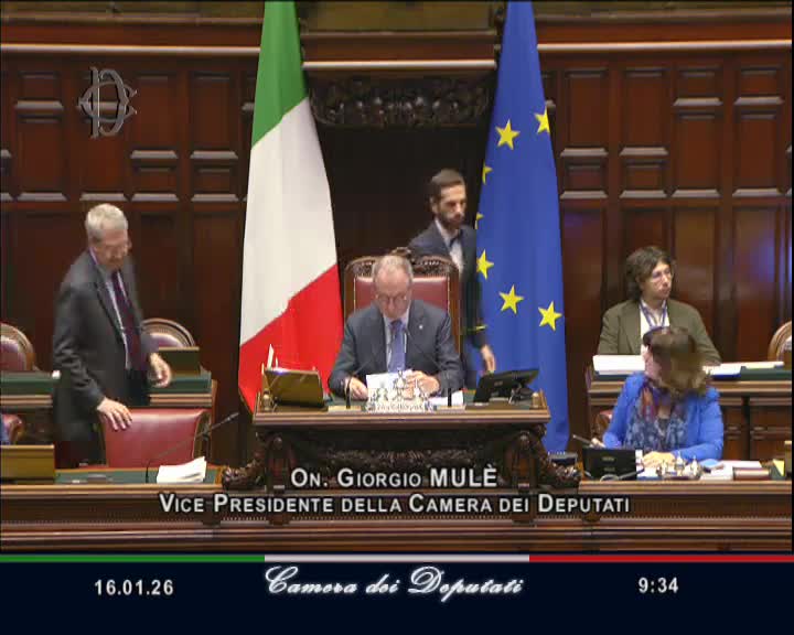 Segui la diretta AULA, Seduta 595 - Interpellanze urgenti su webtv.camera.it