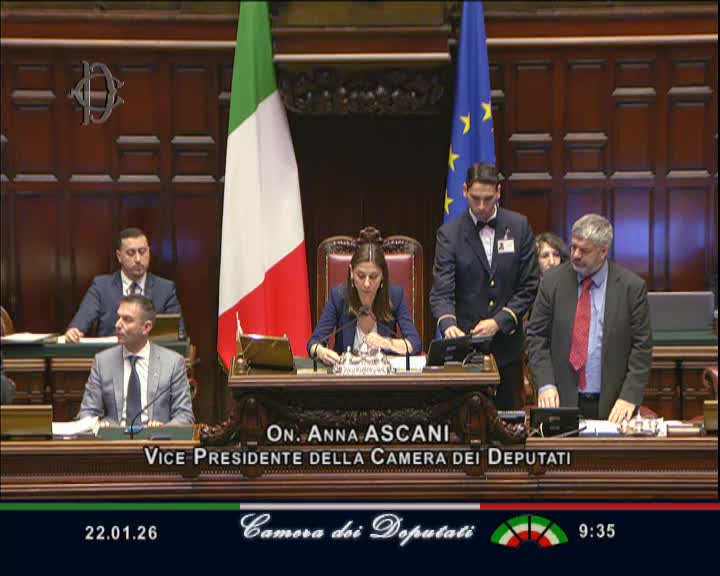 Segui la diretta AULA, Seduta 599 - Approvata proposta di legge cammini d'Italia su webtv.camera.it