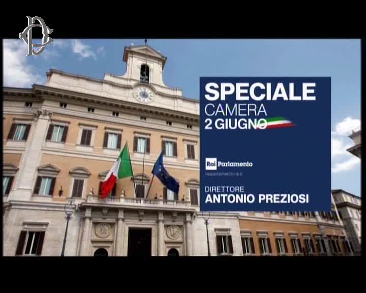 Segui la diretta  2 Giugno a Montecitorio in diretta su Rai 1 su webtv.camera.it