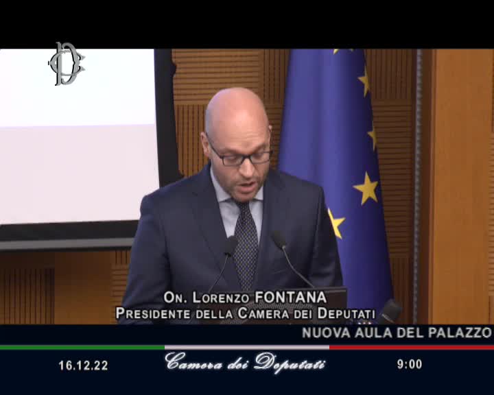 Segui la diretta ​Una Legge italiana per lo Spazio - Intervengono Fontana, Crosetto, Urso su webtv.camera.it