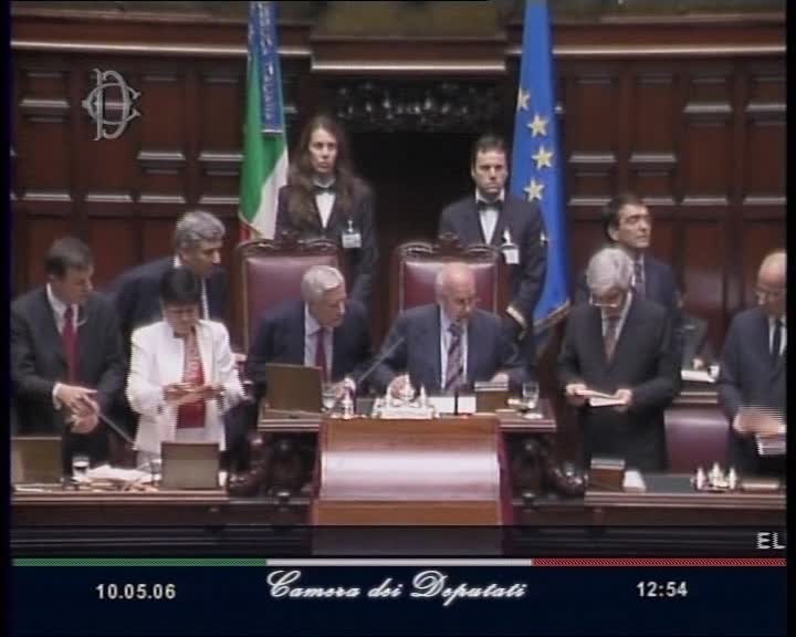 Elezione del Presidente della Repubblica Giorgio Napolitano 2006