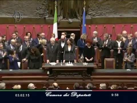 Giuramento e discorso di insediamento del Presidente della Repubblica, Sergio Mattarella - Parte p...