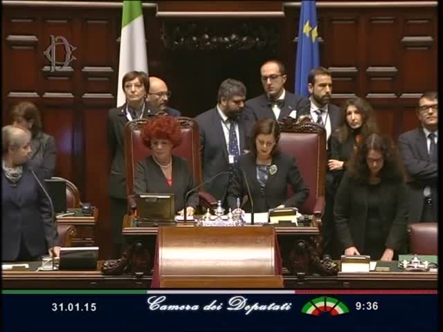 Elezione del Presidente della Repubblica Sergio Mattarella 2015