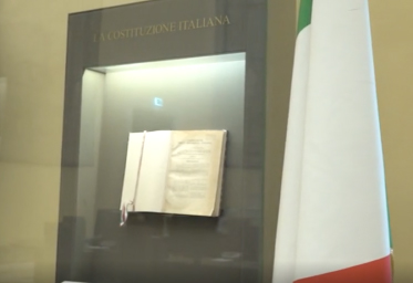La Costituzione nella Sala della Lupa di Montecitorio