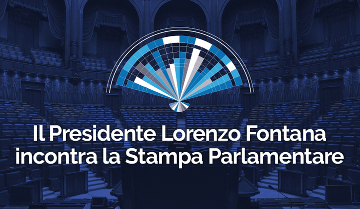 Scambio di auguri tra Presidente Fontana e Stampa parlamentare