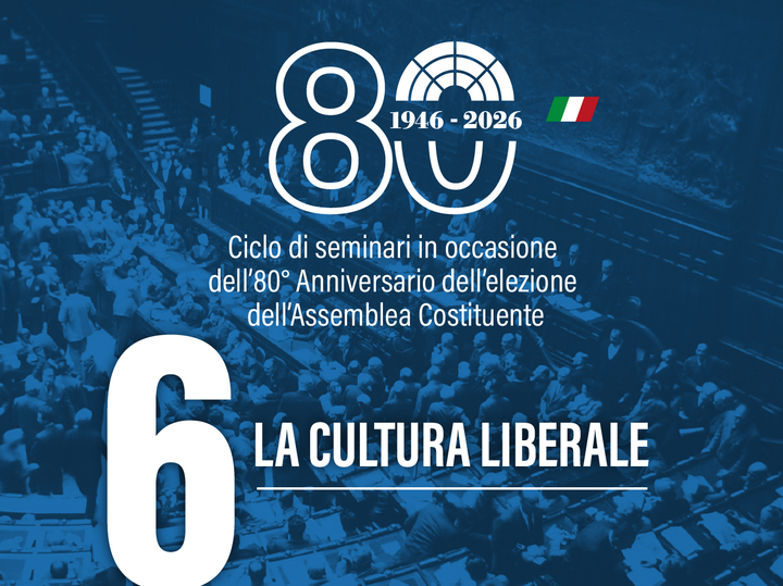 Segui la diretta La cultura liberale - Messaggio di Fontana su webtv.camera.it